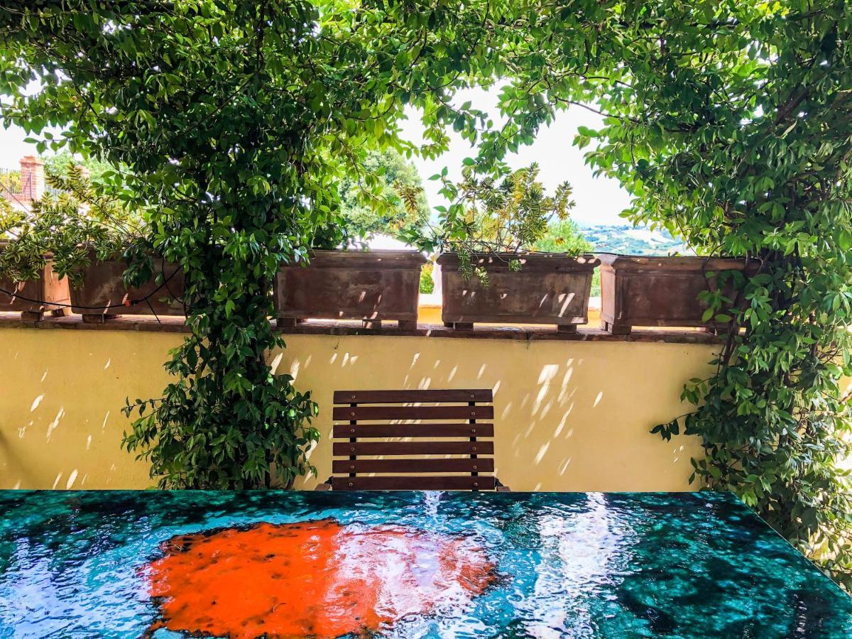 Umbria, "Casa Sagrantina" Con Piscina E Pergolato Lägenhet Collazzone Exteriör bild