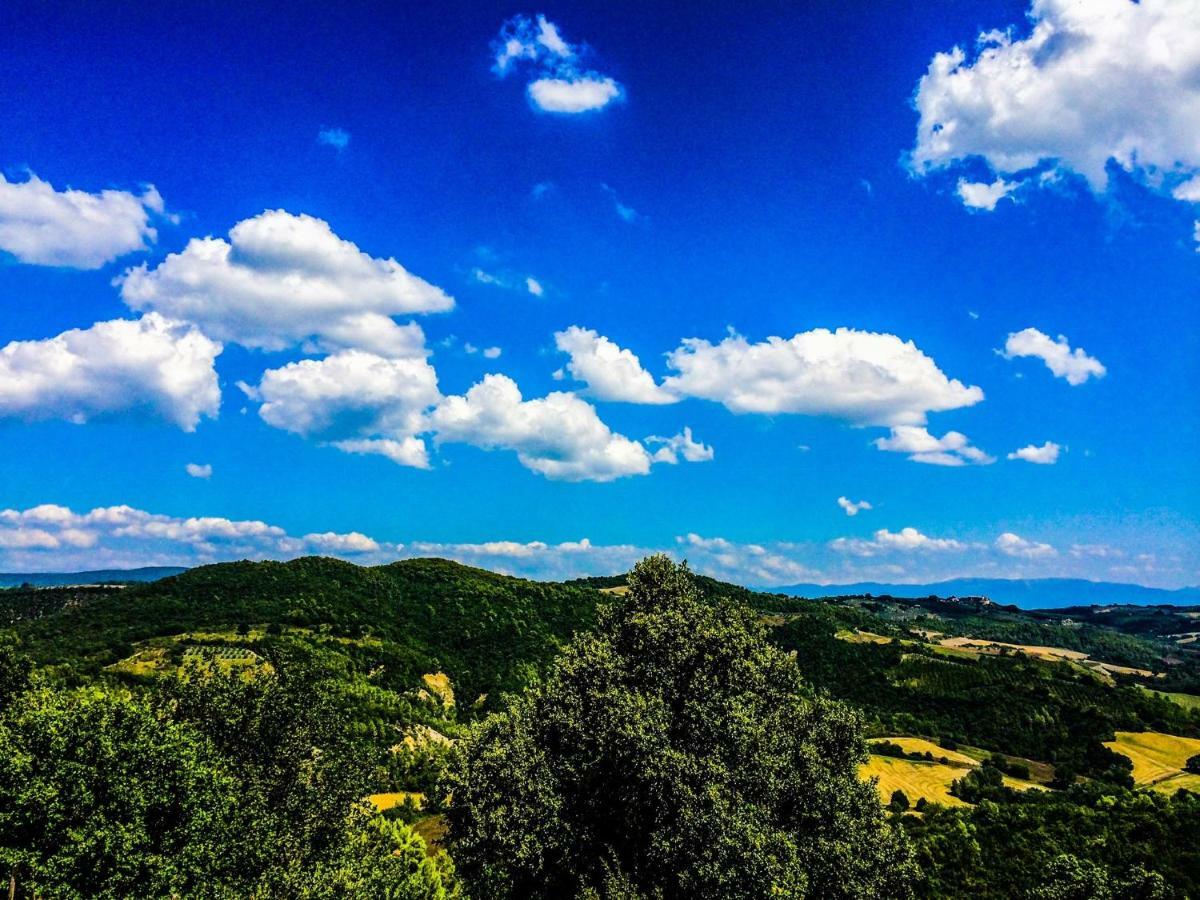 Umbria, "Casa Sagrantina" Con Piscina E Pergolato Lägenhet Collazzone Exteriör bild